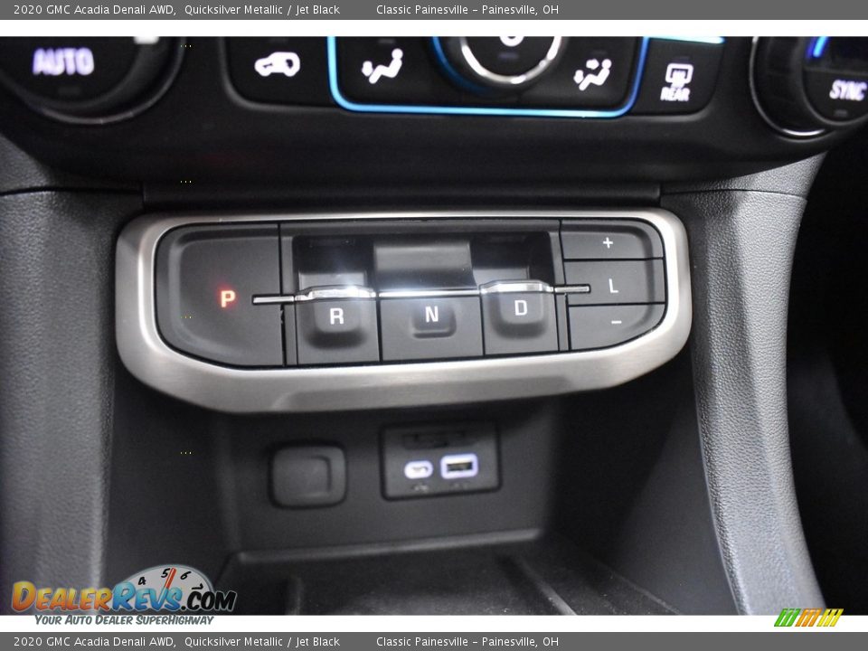 2020 GMC Acadia Denali AWD Quicksilver Metallic / Jet Black Photo #7