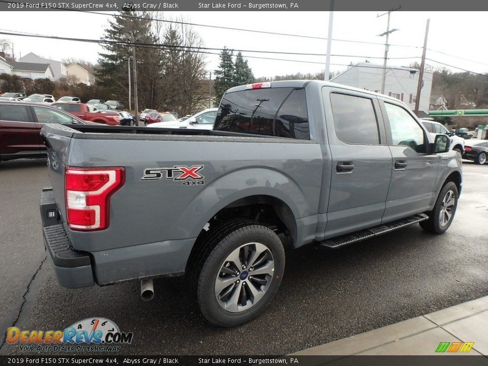 2019 Ford F150 STX SuperCrew 4x4 Abyss Gray / Black Photo #5