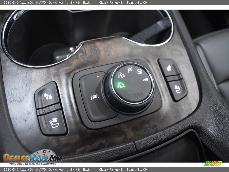 2020 GMC Acadia Denali AWD Quicksilver Metallic / Jet Black Photo #8