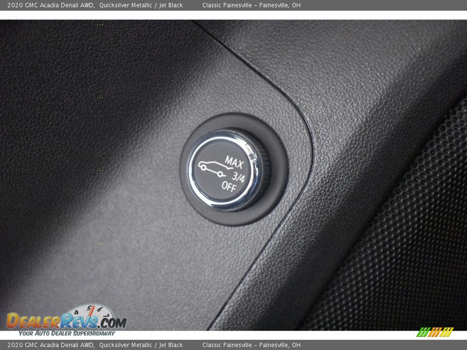 2020 GMC Acadia Denali AWD Quicksilver Metallic / Jet Black Photo #10