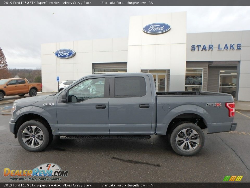 2019 Ford F150 STX SuperCrew 4x4 Abyss Gray / Black Photo #8