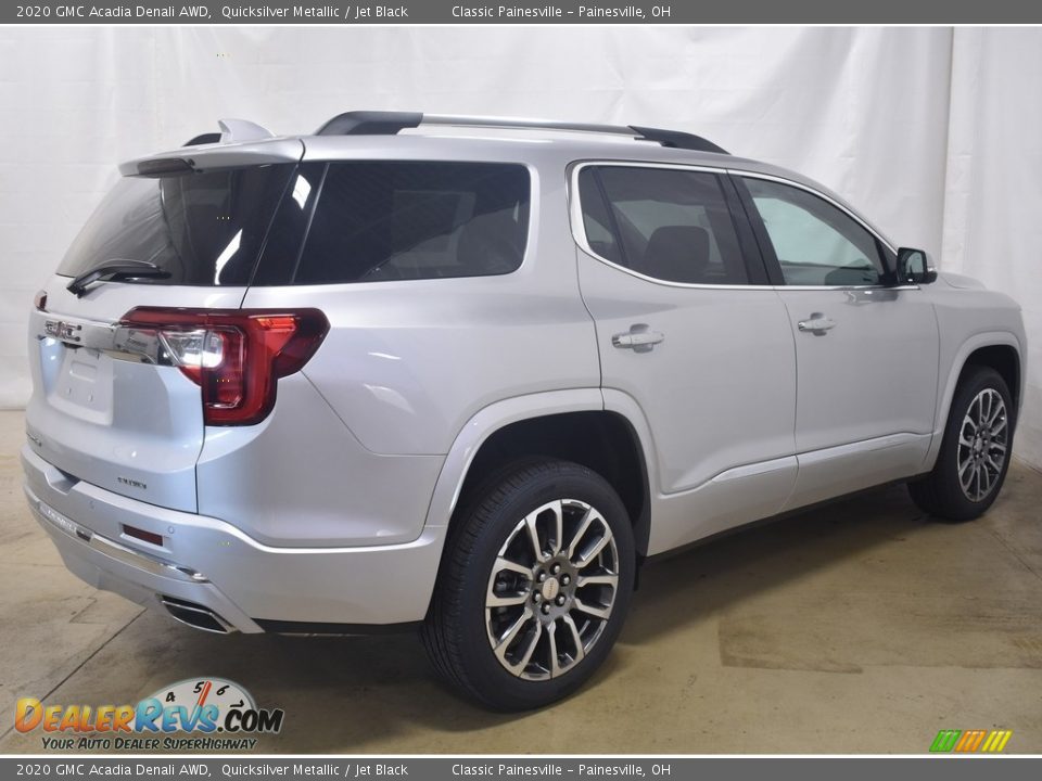 2020 GMC Acadia Denali AWD Quicksilver Metallic / Jet Black Photo #14