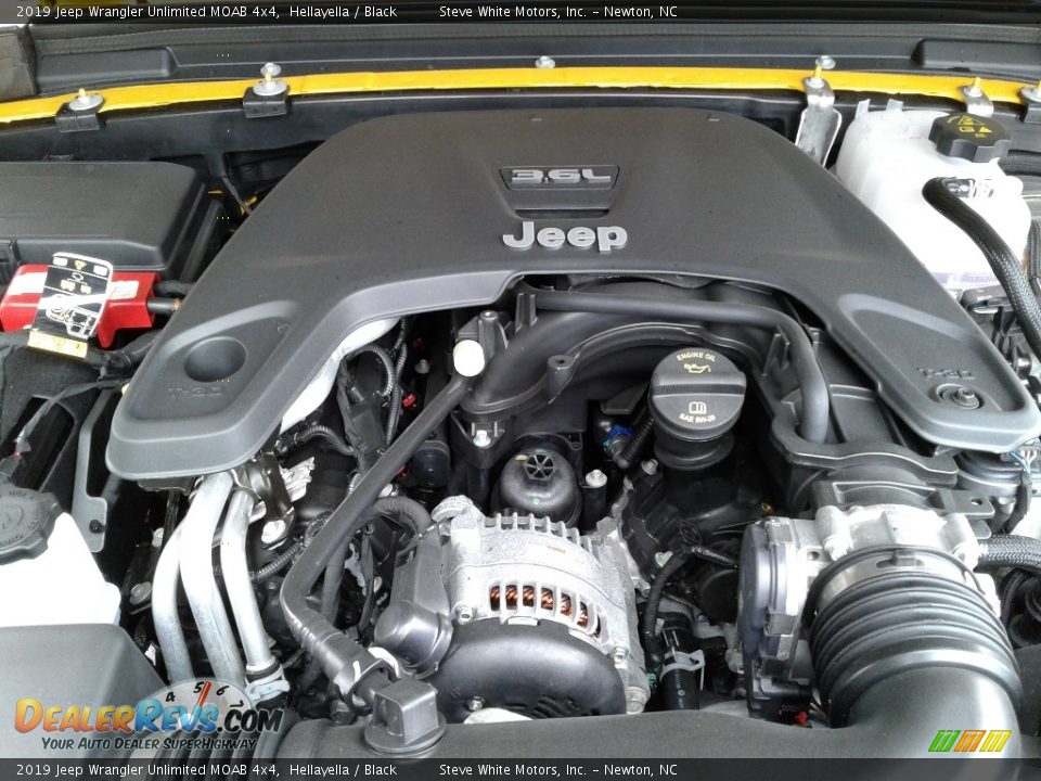 2019 Jeep Wrangler Unlimited MOAB 4x4 3.6 Liter DOHC 24-Valve VVT V6 Engine Photo #32