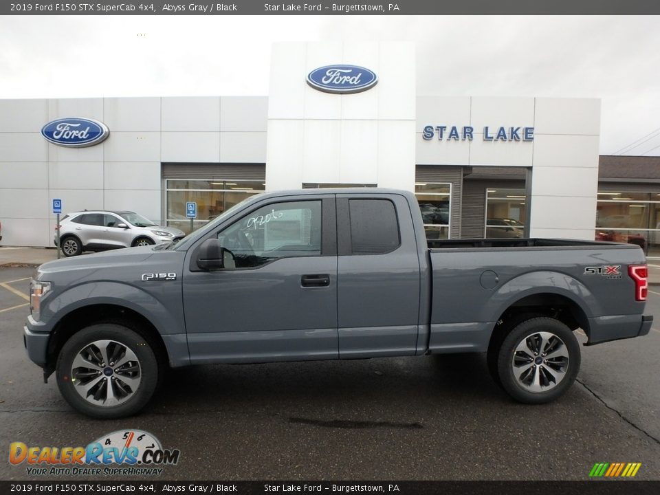 2019 Ford F150 STX SuperCab 4x4 Abyss Gray / Black Photo #1