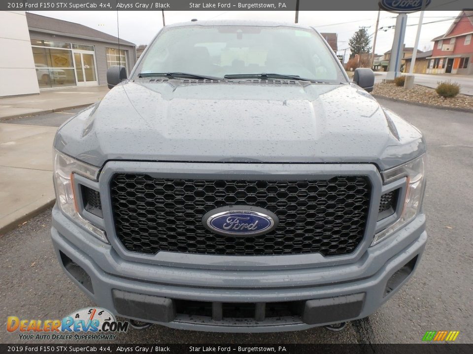 2019 Ford F150 STX SuperCab 4x4 Abyss Gray / Black Photo #2