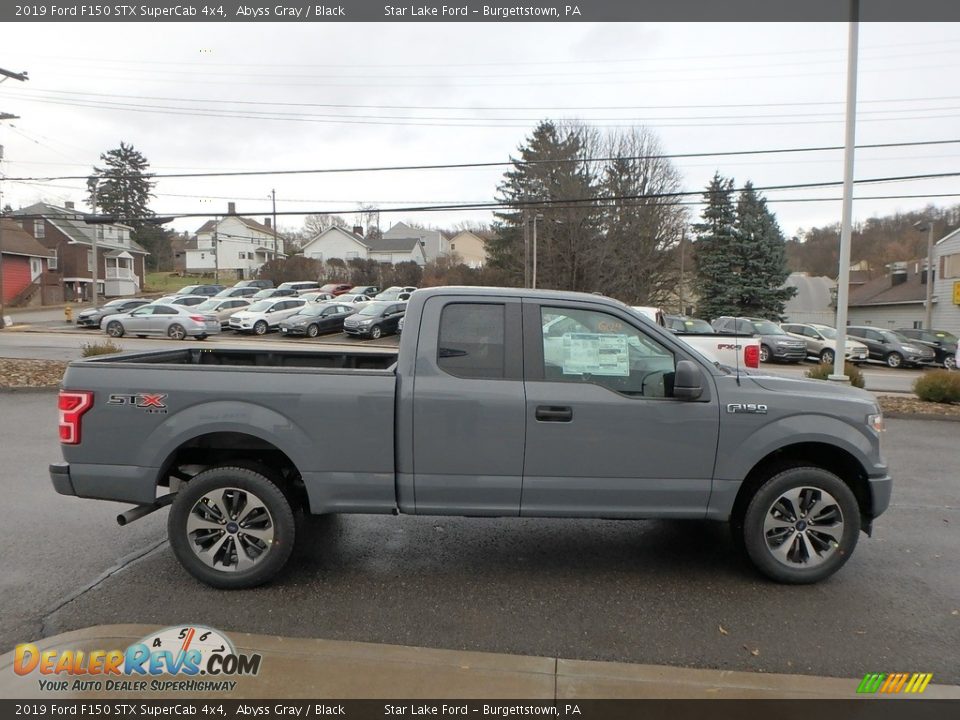 Abyss Gray 2019 Ford F150 STX SuperCab 4x4 Photo #4