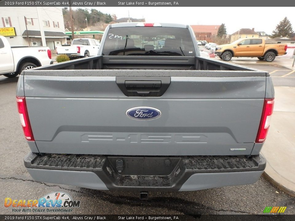 2019 Ford F150 STX SuperCab 4x4 Abyss Gray / Black Photo #6