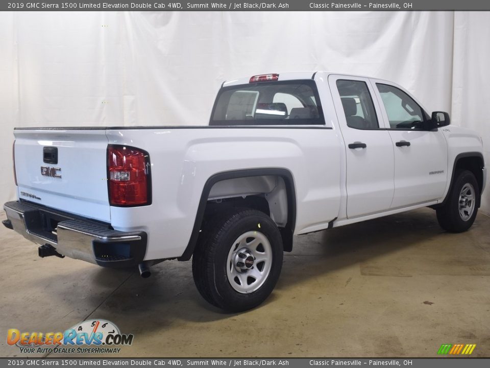 2019 GMC Sierra 1500 Limited Elevation Double Cab 4WD Summit White / Jet Black/Dark Ash Photo #2