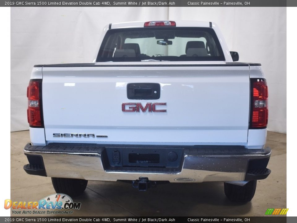 2019 GMC Sierra 1500 Limited Elevation Double Cab 4WD Summit White / Jet Black/Dark Ash Photo #3