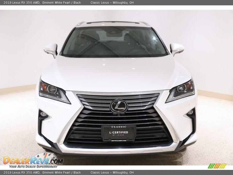 2019 Lexus RX 350 AWD Eminent White Pearl / Black Photo #2
