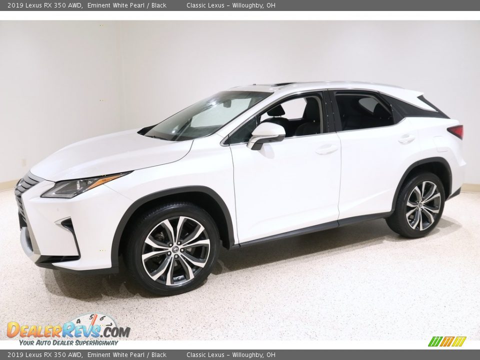 2019 Lexus RX 350 AWD Eminent White Pearl / Black Photo #3