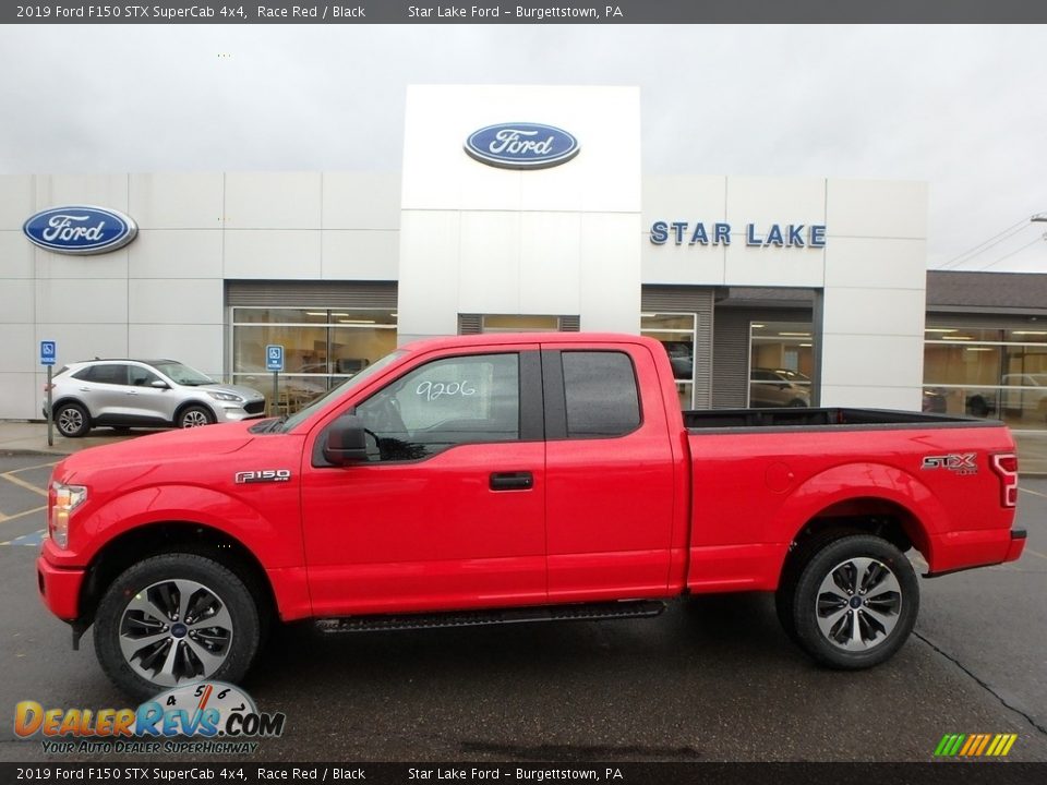 2019 Ford F150 STX SuperCab 4x4 Race Red / Black Photo #1