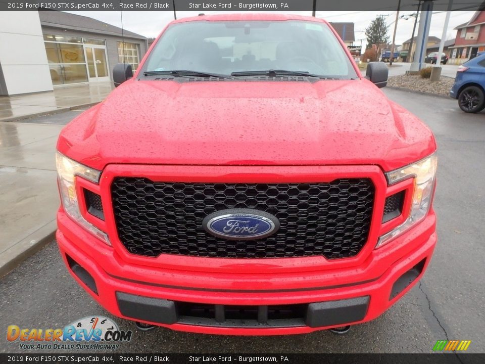 2019 Ford F150 STX SuperCab 4x4 Race Red / Black Photo #2