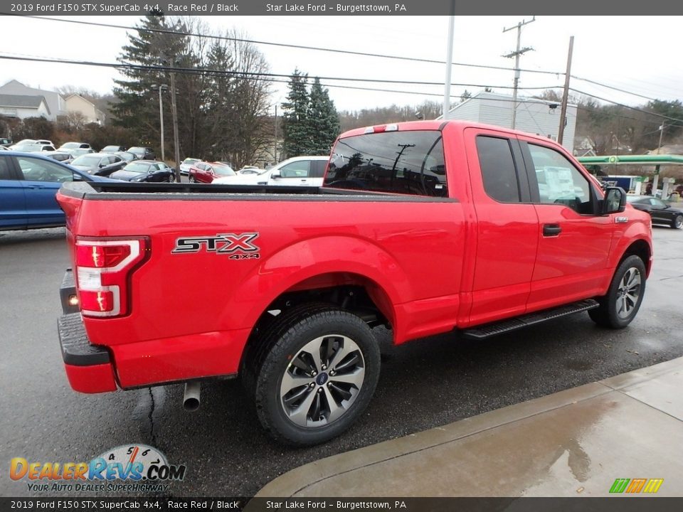 2019 Ford F150 STX SuperCab 4x4 Race Red / Black Photo #5