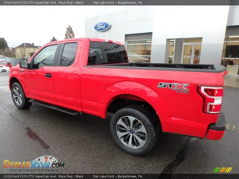 2019 Ford F150 STX SuperCab 4x4 Race Red / Black Photo #7