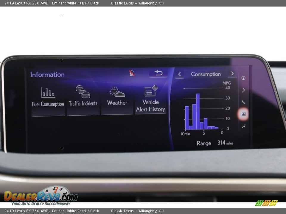 2019 Lexus RX 350 AWD Eminent White Pearl / Black Photo #15