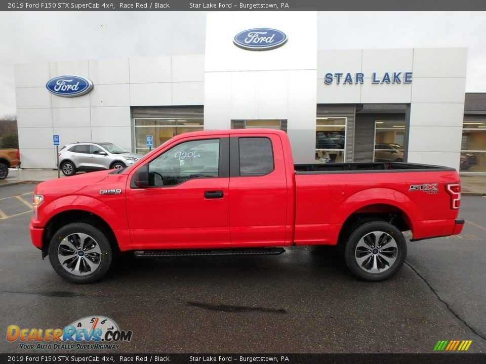 2019 Ford F150 STX SuperCab 4x4 Race Red / Black Photo #8