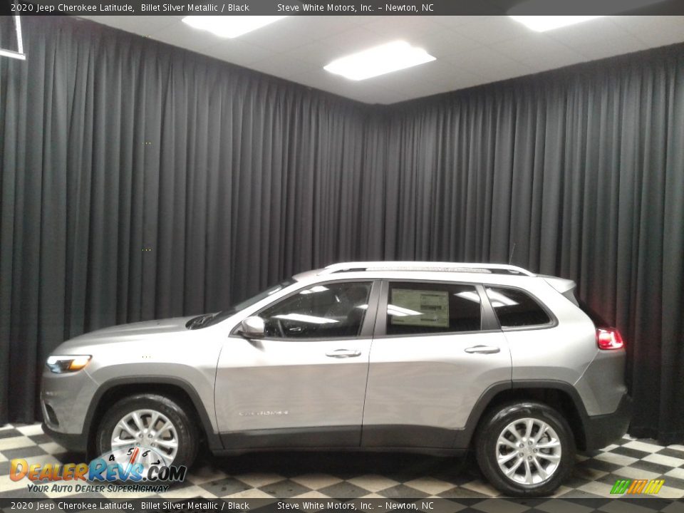 2020 Jeep Cherokee Latitude Billet Silver Metallic / Black Photo #1