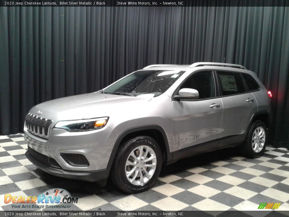 2020 Jeep Cherokee Latitude Billet Silver Metallic / Black Photo #2