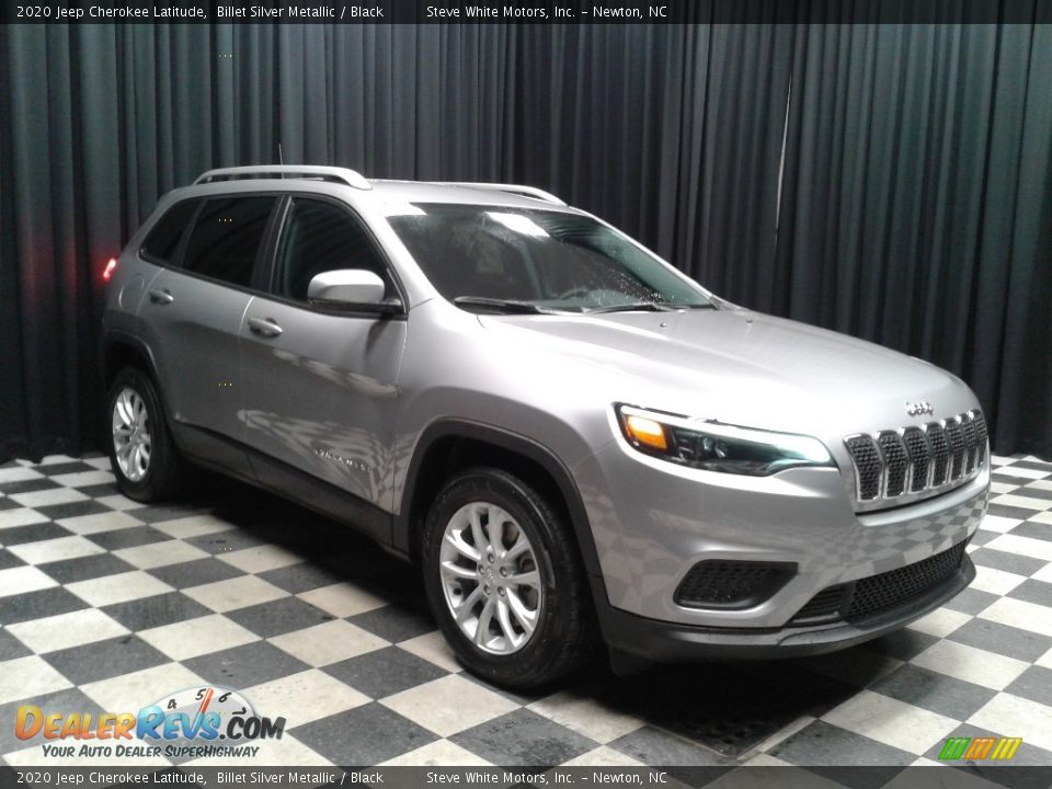 2020 Jeep Cherokee Latitude Billet Silver Metallic / Black Photo #4