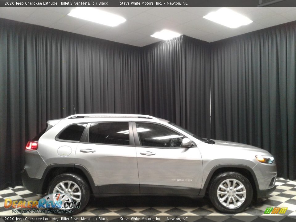 2020 Jeep Cherokee Latitude Billet Silver Metallic / Black Photo #5