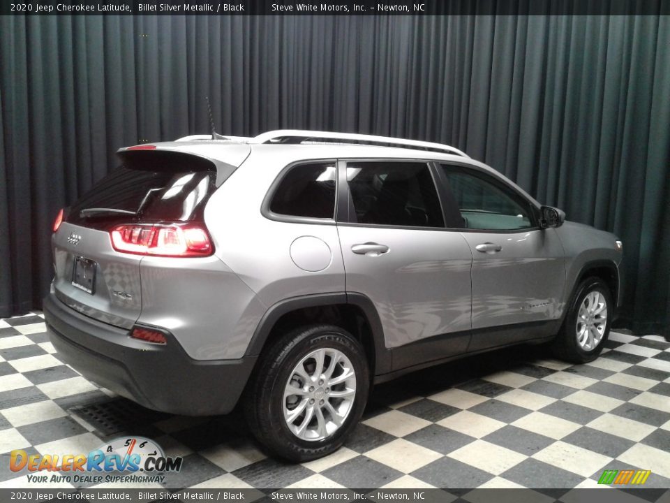 2020 Jeep Cherokee Latitude Billet Silver Metallic / Black Photo #6