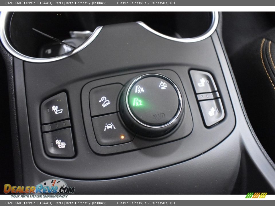 2020 GMC Terrain SLE AWD Red Quartz Tintcoat / Jet Black Photo #4