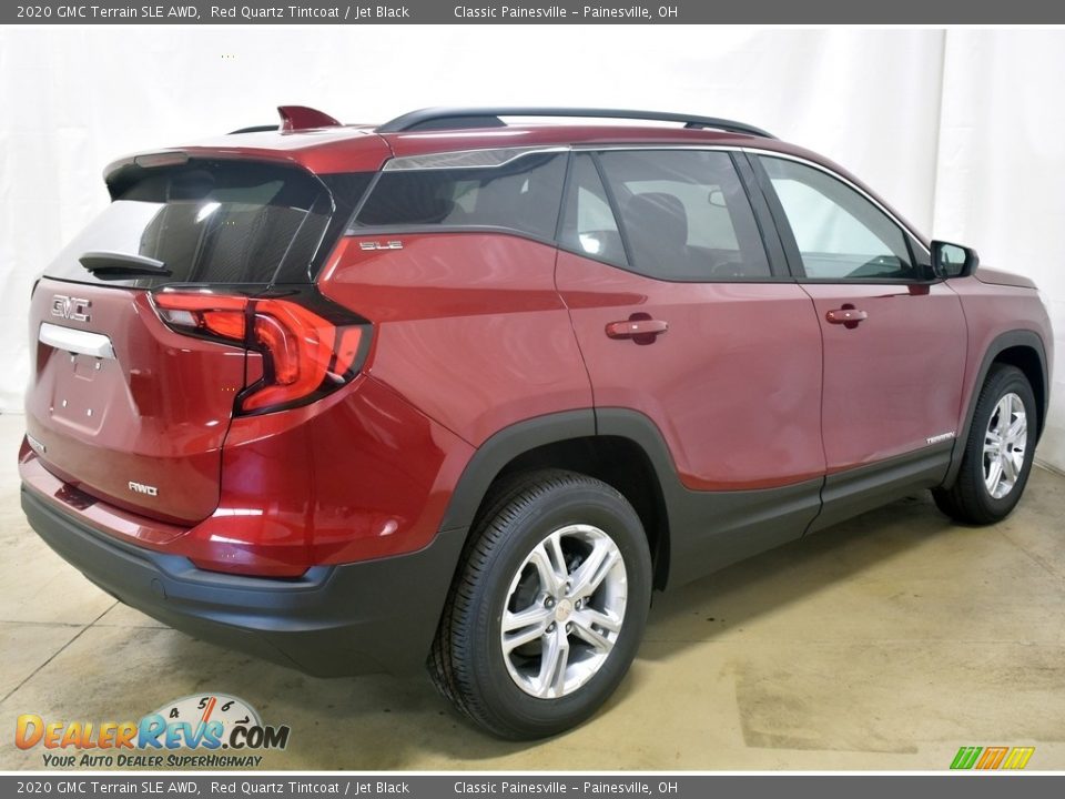 2020 GMC Terrain SLE AWD Red Quartz Tintcoat / Jet Black Photo #7