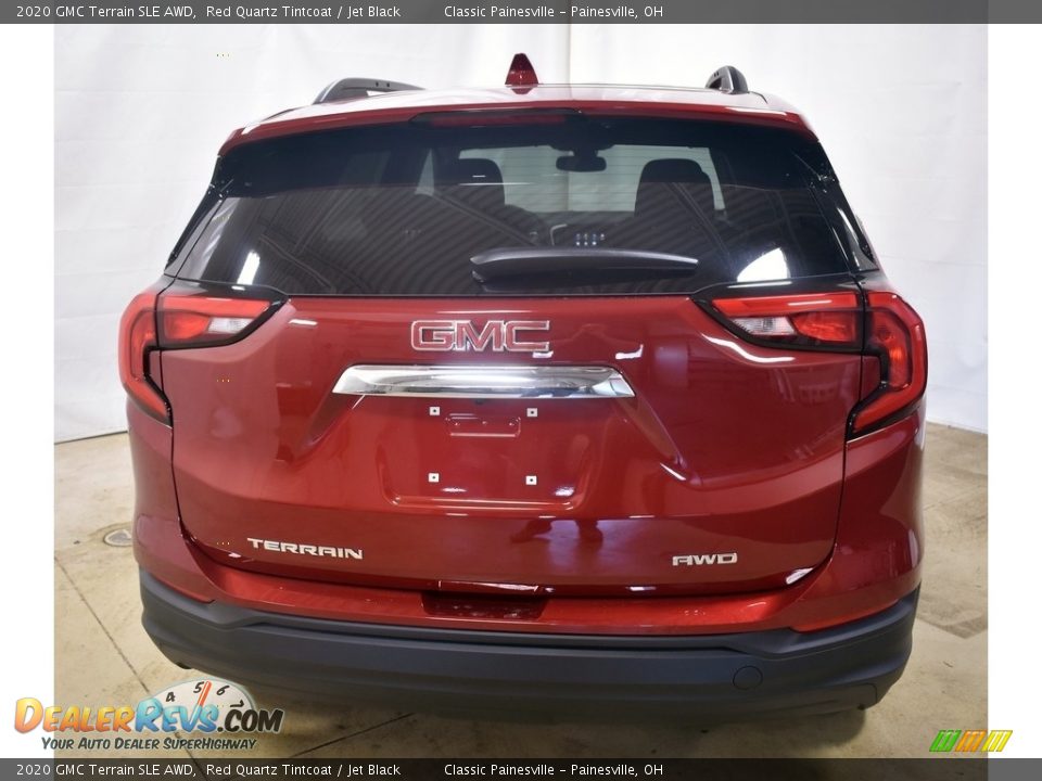 2020 GMC Terrain SLE AWD Red Quartz Tintcoat / Jet Black Photo #8