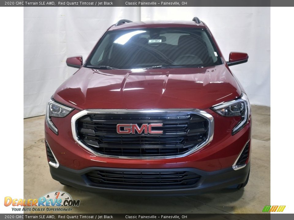 2020 GMC Terrain SLE AWD Red Quartz Tintcoat / Jet Black Photo #9