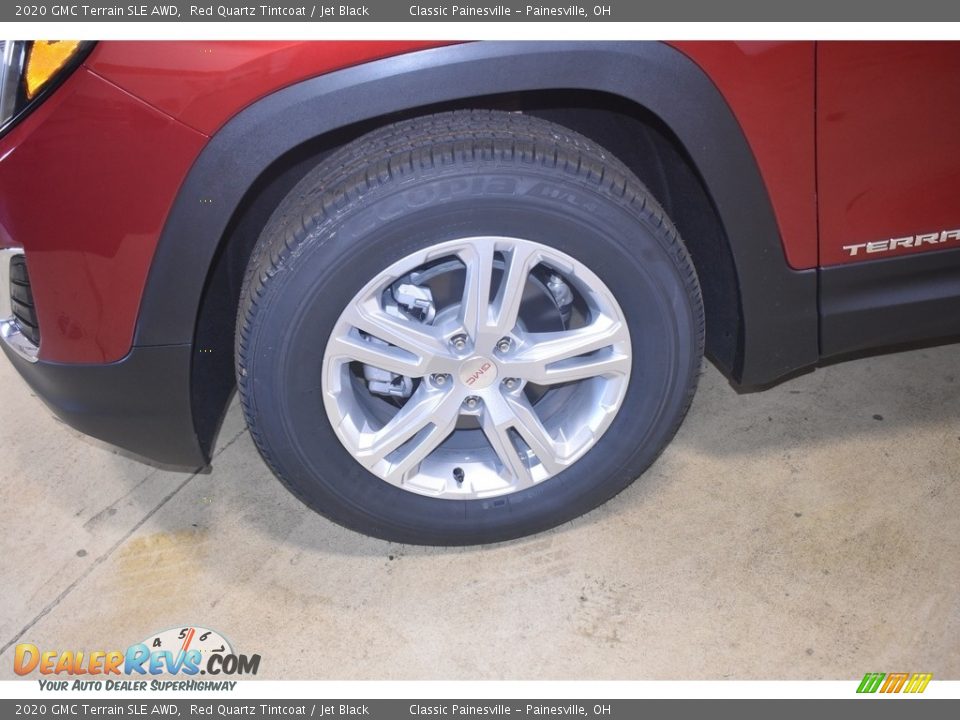 2020 GMC Terrain SLE AWD Red Quartz Tintcoat / Jet Black Photo #10