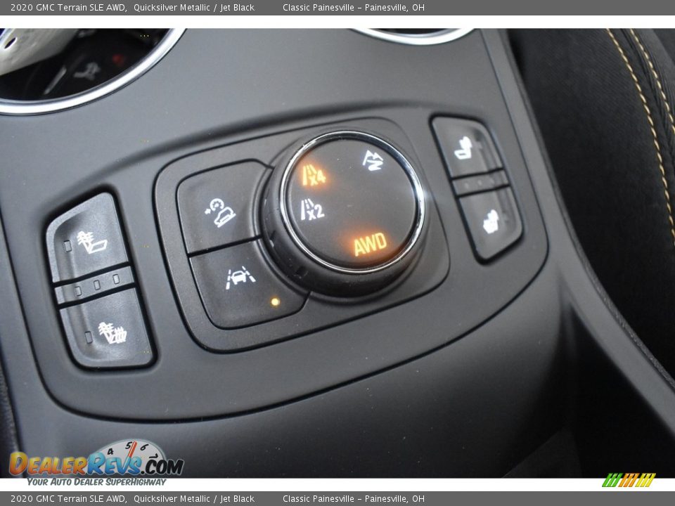 2020 GMC Terrain SLE AWD Quicksilver Metallic / Jet Black Photo #3