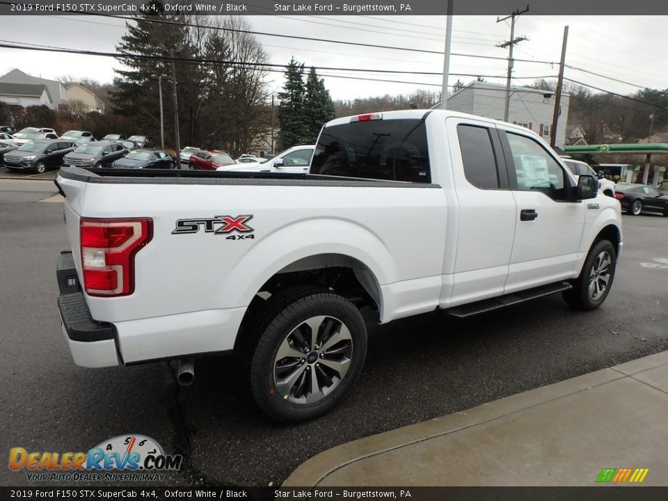 2019 Ford F150 STX SuperCab 4x4 Oxford White / Black Photo #5