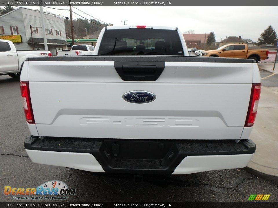 2019 Ford F150 STX SuperCab 4x4 Oxford White / Black Photo #6