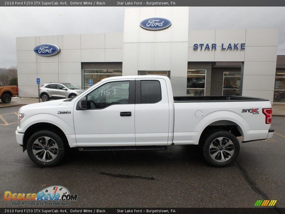 2019 Ford F150 STX SuperCab 4x4 Oxford White / Black Photo #8