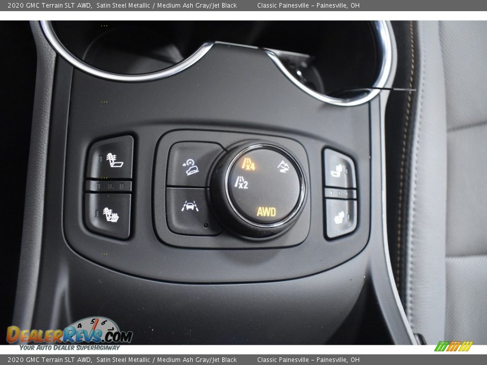 2020 GMC Terrain SLT AWD Satin Steel Metallic / Medium Ash Gray/Jet Black Photo #4