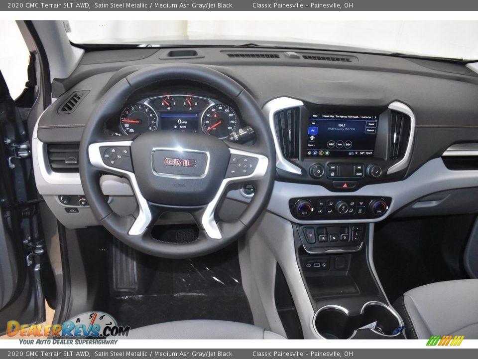 2020 GMC Terrain SLT AWD Satin Steel Metallic / Medium Ash Gray/Jet Black Photo #6