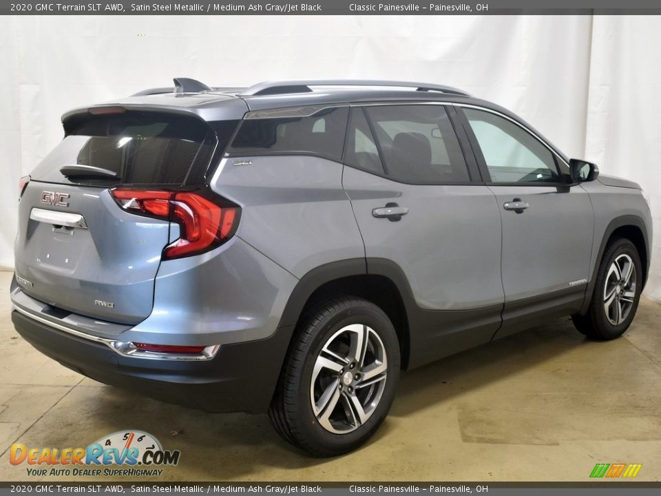 2020 GMC Terrain SLT AWD Satin Steel Metallic / Medium Ash Gray/Jet Black Photo #10