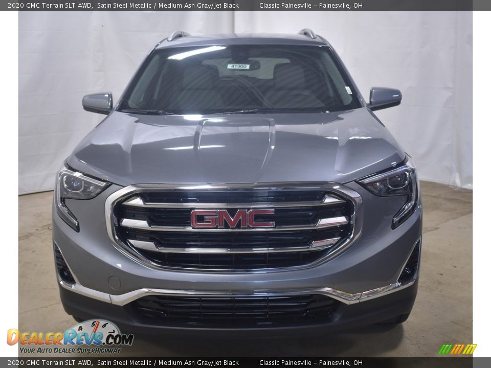 2020 GMC Terrain SLT AWD Satin Steel Metallic / Medium Ash Gray/Jet Black Photo #12