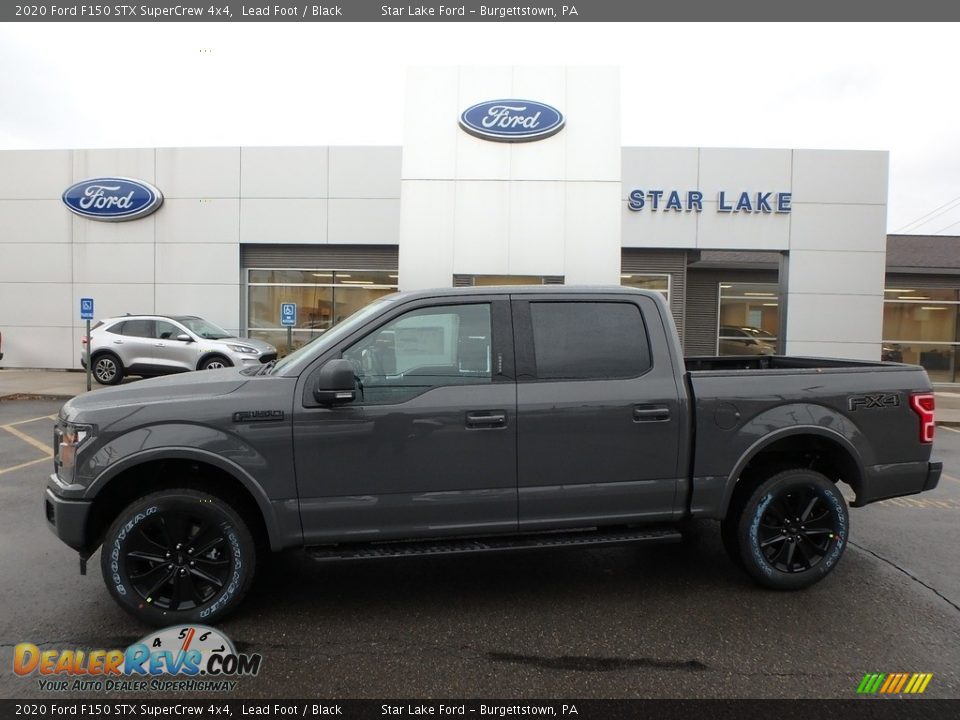 2020 Ford F150 STX SuperCrew 4x4 Lead Foot / Black Photo #1