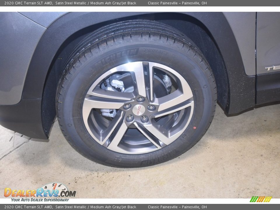 2020 GMC Terrain SLT AWD Satin Steel Metallic / Medium Ash Gray/Jet Black Photo #13