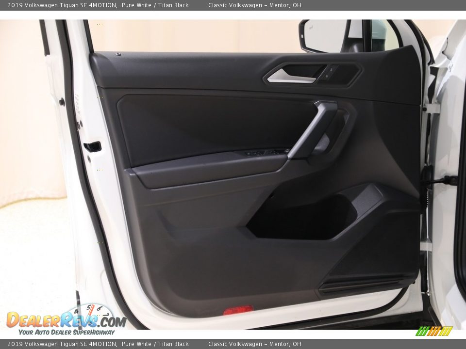 2019 Volkswagen Tiguan SE 4MOTION Pure White / Titan Black Photo #4