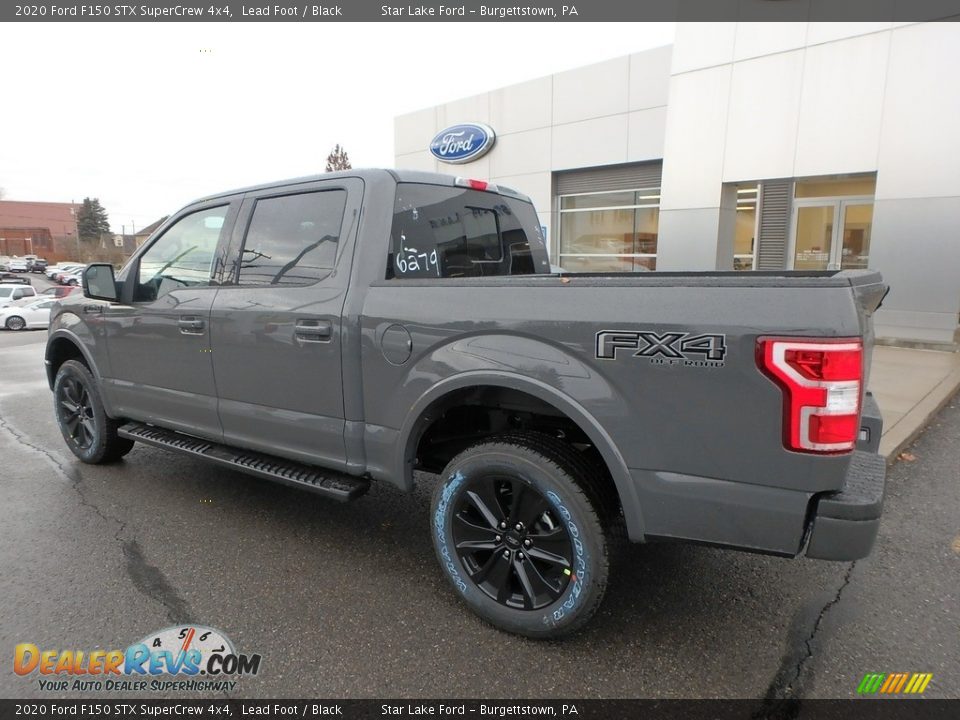 2020 Ford F150 STX SuperCrew 4x4 Lead Foot / Black Photo #7