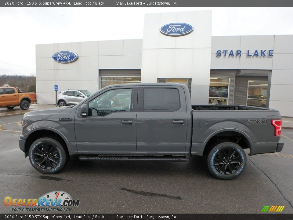 2020 Ford F150 STX SuperCrew 4x4 Lead Foot / Black Photo #8