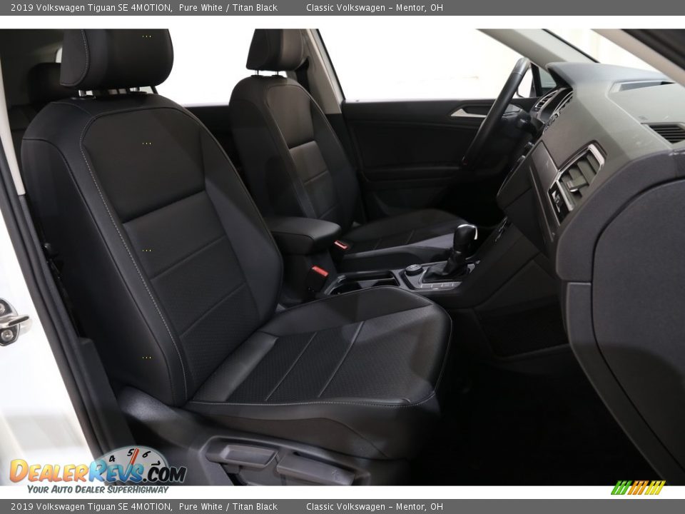2019 Volkswagen Tiguan SE 4MOTION Pure White / Titan Black Photo #13