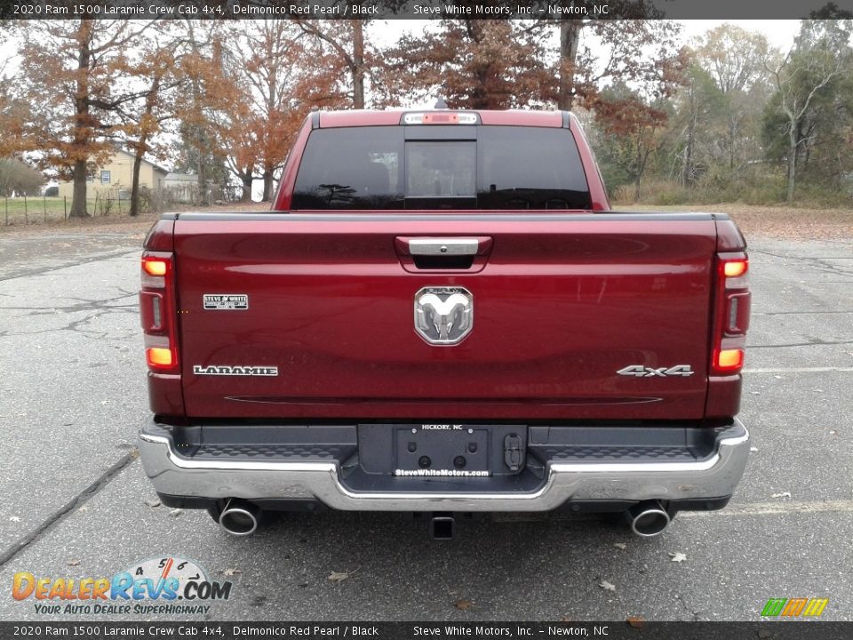 2020 Ram 1500 Laramie Crew Cab 4x4 Delmonico Red Pearl / Black Photo #7