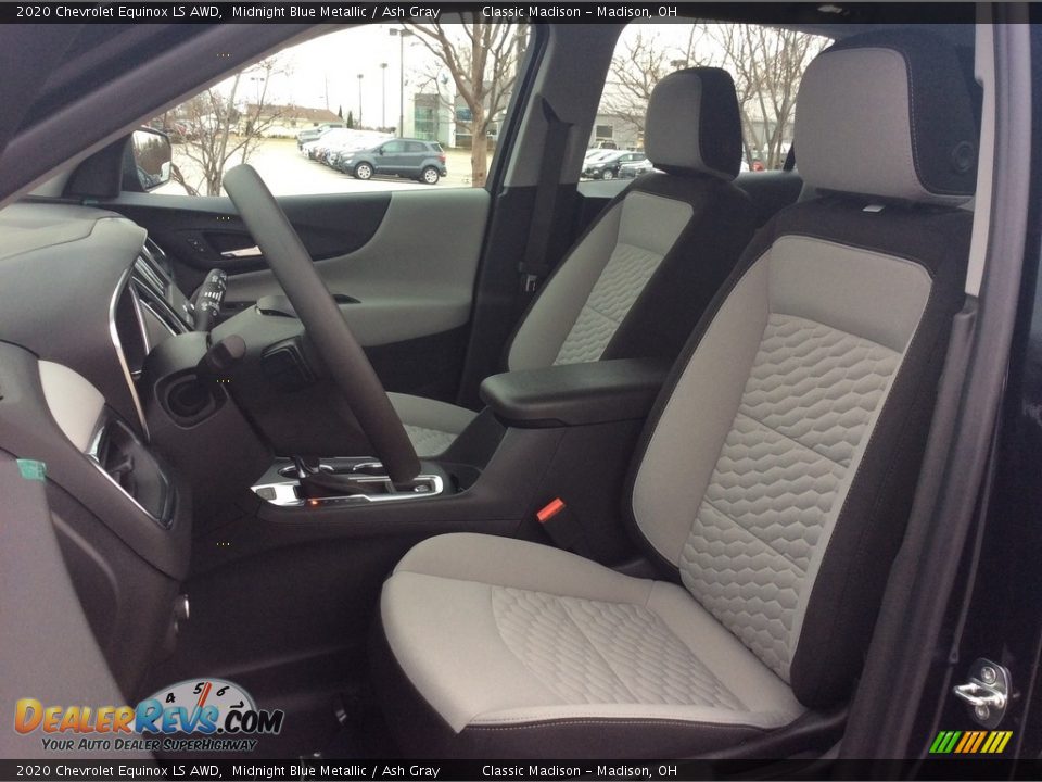 2020 Chevrolet Equinox LS AWD Midnight Blue Metallic / Ash Gray Photo #2