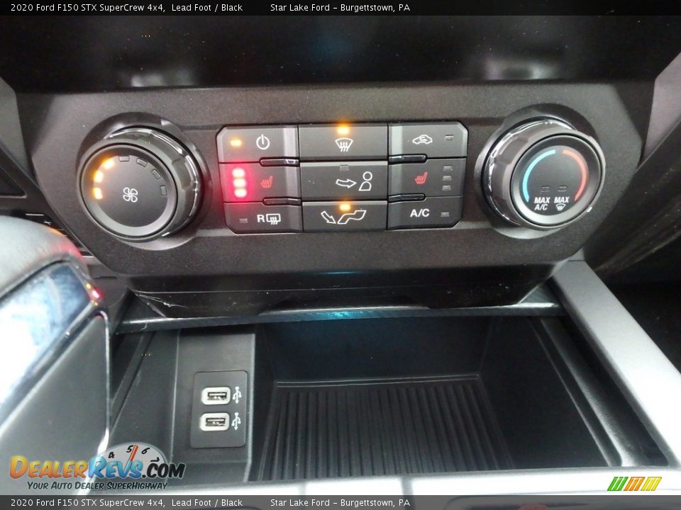 Controls of 2020 Ford F150 STX SuperCrew 4x4 Photo #16