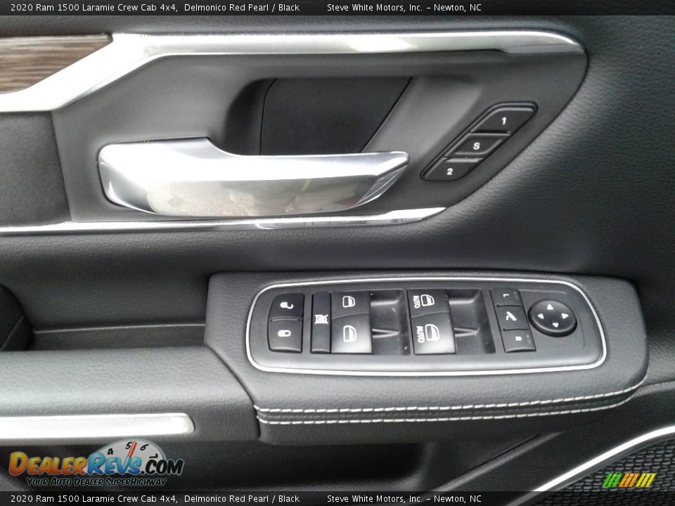 2020 Ram 1500 Laramie Crew Cab 4x4 Delmonico Red Pearl / Black Photo #9