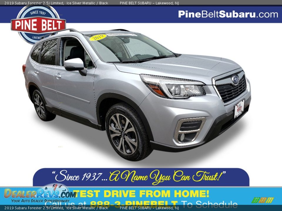 2019 Subaru Forester 2.5i Limited Ice Silver Metallic / Black Photo #1